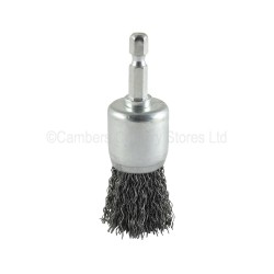Addax Power Tool Accessory Drill End Brush Crimped Wire
